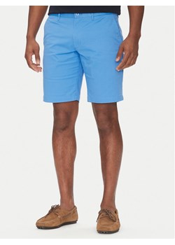 Tommy Hilfiger Szorty materiałowe Brooklyn MW0MW23563 Niebieski Regular Fit ze sklepu MODIVO w kategorii Spodenki męskie - zdjęcie 182760314