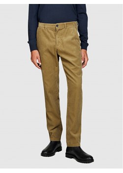 Sisley Chinosy 4SFRSF03D Beżowy Regular Fit ze sklepu MODIVO w kategorii Spodnie męskie - zdjęcie 182760342