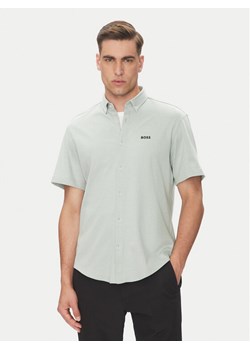 BOSS Koszula B_MOTION_S 50533149 Zielony Regular Fit ze sklepu MODIVO w kategorii Koszule męskie - zdjęcie 182760464