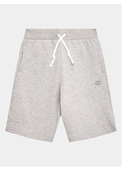 Champion Szorty sportowe Embroidered 306348 Szary Regular Fit ze sklepu MODIVO w kategorii Spodenki chłopięce - zdjęcie 182760651