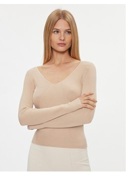 ONLY Sweter 15302350 Beżowy Regular Fit ze sklepu MODIVO w kategorii Swetry damskie - zdjęcie 182760702