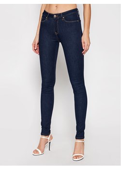 Tommy Hilfiger Jeansy WW0WW14742 Granatowy Skinny Fit ze sklepu MODIVO w kategorii Jeansy damskie - zdjęcie 182760762