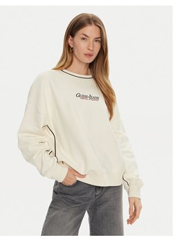 Guess Bluza W4BQ18 KC811 Bordowy Regular Fit ze sklepu MODIVO w kategorii Bluzy damskie - zdjęcie 182760790