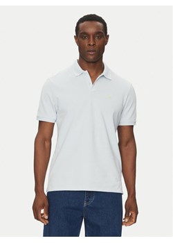 Calvin Klein Jeans Polo LV040EM269 Błękitny Regular Fit ze sklepu MODIVO w kategorii T-shirty męskie - zdjęcie 182760800