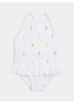 Polo Ralph Lauren Strój kąpielowy 310935062001 Biały ze sklepu MODIVO w kategorii Stroje kąpielowe - zdjęcie 182760822