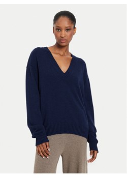 Kontatto Sweter 3M0177 Granatowy Regular Fit ze sklepu MODIVO w kategorii Swetry damskie - zdjęcie 182760864
