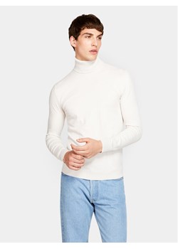 Sisley Golf 10F2S2244 Beżowy Slim Fit ze sklepu MODIVO w kategorii Swetry męskie - zdjęcie 182760912