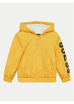 Guess Kurtka przejściowa N4YL04 WF090 Żółty Regular Fit ze sklepu MODIVO w kategorii Kurtki chłopięce - zdjęcie 182760942