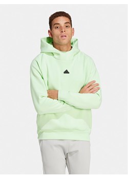 adidas Bluza Z.N.E. Premium IR5212 Zielony Loose Fit ze sklepu MODIVO w kategorii Bluzy męskie - zdjęcie 182760970