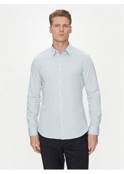 Calvin Klein Koszula LV04LB145G Błękitny Slim Fit ze sklepu MODIVO w kategorii Koszule męskie - zdjęcie 182760992