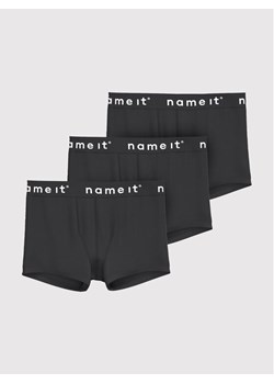 NAME IT Komplet 3 par bokserek 13208836 Czarny ze sklepu MODIVO w kategorii Majtki dziecięce - zdjęcie 182761001