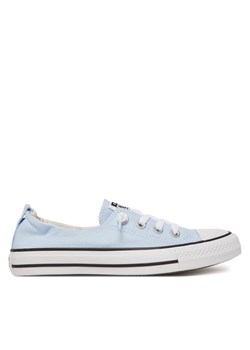 Converse Trampki Chuck Taylor All Star Shoreline Slip A12597C Błękitny ze sklepu MODIVO w kategorii Trampki damskie - zdjęcie 182761192