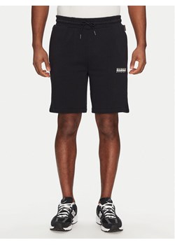 Napapijri Szorty sportowe N-Gori NP0A4IBQ0411 Czarny Regular Fit ze sklepu MODIVO w kategorii Spodenki męskie - zdjęcie 182761263