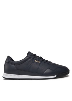 BOSS Sneakersy Titanium 50536525 Granatowy ze sklepu MODIVO w kategorii Buty sportowe męskie - zdjęcie 182761330