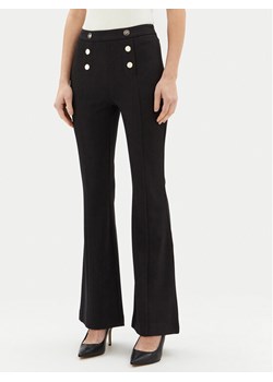 Motivi Spodnie materiałowe P040Q003468N Czarny Flare Fit ze sklepu MODIVO w kategorii Spodnie damskie - zdjęcie 182761404