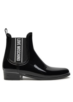 LOVE MOSCHINO Kalosze JA21013G1LIR1000 Czarny ze sklepu MODIVO w kategorii Kalosze damskie - zdjęcie 182761572