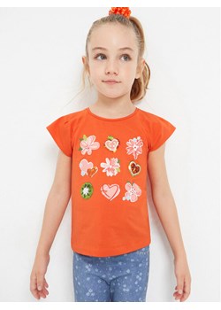 Mayoral T-Shirt 3071 Pomarańczowy ze sklepu MODIVO w kategorii Bluzki dziewczęce - zdjęcie 182761584