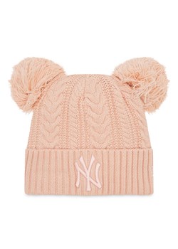 New Era Czapka New York Yankees Double Pom 60284835 Różowy ze sklepu MODIVO w kategorii Czapki zimowe damskie - zdjęcie 182761592