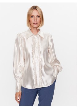 Bruuns Bazaar Koszula Chicory India BBW3320 Beżowy Regular Fit ze sklepu MODIVO w kategorii Koszule damskie - zdjęcie 182761622