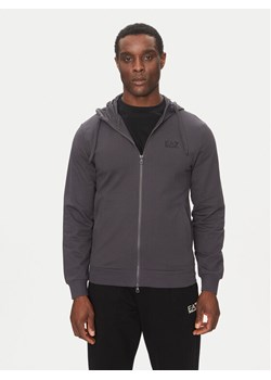 EA7 Emporio Armani Bluza 8NPM33 PJVRZ U8115 Szary Regular Fit ze sklepu MODIVO w kategorii Bluzy męskie - zdjęcie 182761681