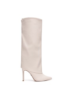 Nine West Kozaki SJ3645-2 Écru ze sklepu MODIVO w kategorii Kozaki damskie - zdjęcie 182761823