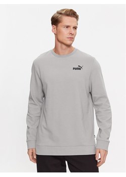 Puma Bluza Ess Elevated 675974 Szary Regular Fit ze sklepu MODIVO w kategorii Bluzy męskie - zdjęcie 182761874