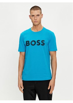 Boss T-Shirt 50512866 Niebieski Regular Fit ze sklepu MODIVO w kategorii T-shirty męskie - zdjęcie 182761923