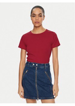 HUGO T-Shirt Deloris 50512002 Czerwony Regular Fit ze sklepu MODIVO w kategorii Bluzki damskie - zdjęcie 182761951