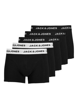 Jack&Jones Komplet 5 par bokserek 12254366 Czarny ze sklepu MODIVO w kategorii Majtki męskie - zdjęcie 182762202