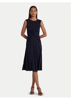 LAUREN RALPH LAUREN Sukienka codzienna 250872090004 Granatowy Regular Fit - id: 0000304854552 - marki Ralph Lauren - 182762232 LAUREN RALPH LAUREN Sukienka codzienna 250872090004 Granatowy Regular Fit ze sklepu MODIVO w kategorii Sukienki - zdjęcie 182762232