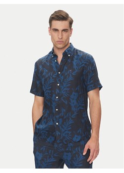 Tommy Hilfiger Koszula Tropical MW0MW38586 Granatowy Regular Fit ze sklepu MODIVO w kategorii Koszule męskie - zdjęcie 182762261