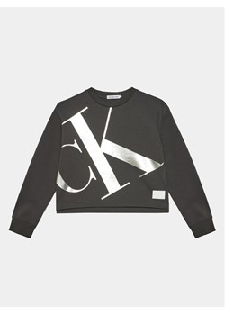 Calvin Klein Jeans Bluza Mercury Monogram IG0IG02482 Szary Regular Fit - id: 0000303103620 - marki Calvin Klein - 182762271 Calvin Klein Jeans Bluza Mercury Monogram IG0IG02482 Szary Regular Fit ze sklepu MODIVO w kategorii Bluzy chłopięce - zdjęcie 182762271