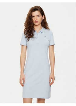 Tommy Hilfiger Sukienka codzienna WW0WW43228 Niebieski Slim Fit ze sklepu MODIVO w kategorii Sukienki - zdjęcie 182762350