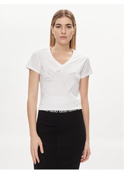 Liu Jo T-Shirt MA4337 JS923 Écru Regular Fit ze sklepu MODIVO w kategorii Bluzki damskie - zdjęcie 182762373