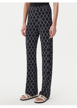 Max Mara Spodnie dzianinowe 2516781039650 Czarny Regular Fit ze sklepu MODIVO w kategorii Spodnie damskie - zdjęcie 182762393
