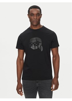 KARL LAGERFELD T-Shirt 755076 552251 Czarny Regular Fit ze sklepu MODIVO w kategorii T-shirty męskie - zdjęcie 182762394
