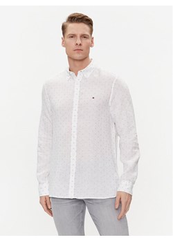 Tommy Hilfiger Koszula MW0MW34615 Biały Slim Fit ze sklepu MODIVO w kategorii Koszule męskie - zdjęcie 182762434