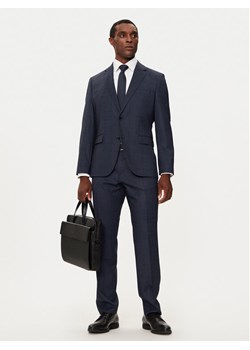 BOSS Garnitur 50528142 Granatowy Slim Fit ze sklepu MODIVO w kategorii Garnitury męskie - zdjęcie 182762441