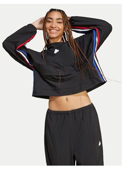 adidas Bluza Express IX3742 Czarny Loose Fit ze sklepu MODIVO w kategorii Bluzy damskie - zdjęcie 182762451