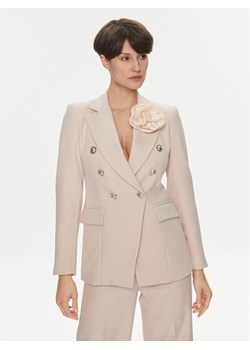 Maryley Marynarka 24EB139/M13/43GE Beżowy Regular Fit ze sklepu MODIVO w kategorii Marynarki damskie - zdjęcie 182762553