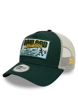 New Era Czapka z daszkiem Mlb Patch Trucker Oakland Athletics 60595258 Zielony ze sklepu MODIVO w kategorii Czapki z daszkiem męskie - zdjęcie 182762572