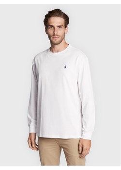 Polo Ralph Lauren Longsleeve 710671467004 Biały Classic Fit ze sklepu MODIVO w kategorii T-shirty męskie - zdjęcie 182762581