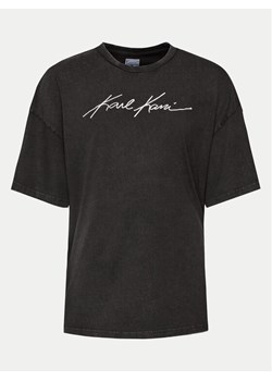 Karl Kani T-Shirt KM242-048-6 Czarny Boxy Fit ze sklepu MODIVO w kategorii T-shirty męskie - zdjęcie 182762590