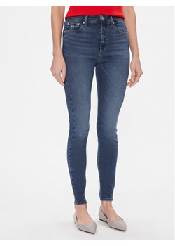 Tommy Jeans Jeansy Sylvia DW0DW17153 Granatowy Skinny Fit ze sklepu MODIVO w kategorii Jeansy damskie - zdjęcie 182762591