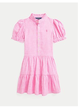 Polo Ralph Lauren Sukienka koszulowa 312964281001 Różowy Regular Fit ze sklepu MODIVO w kategorii Sukienki dziewczęce - zdjęcie 182762604