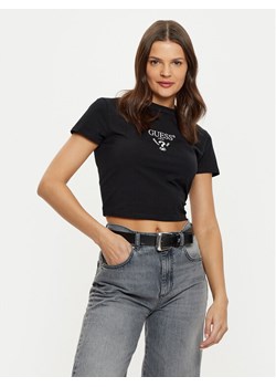 Guess T-Shirt V4YI20 KCDH1 Czarny Boxy Fit ze sklepu MODIVO w kategorii Bluzki damskie - zdjęcie 182762611