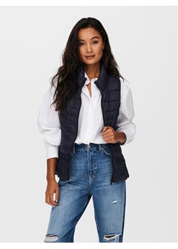 ONLY Bezrękawnik New Claire 15225157 Granatowy Regular Fit ze sklepu MODIVO w kategorii Kamizelki damskie - zdjęcie 182762671