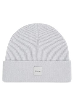 Calvin Klein Czapka Chunky K60K612584 Błękitny ze sklepu MODIVO w kategorii Czapki zimowe damskie - zdjęcie 182762782