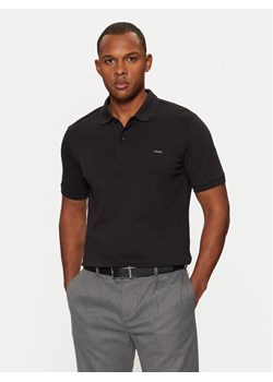 Calvin Klein Polo K10K111196 Czarny Slim Fit ze sklepu MODIVO w kategorii T-shirty męskie - zdjęcie 182762811