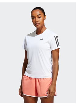 adidas Koszulka techniczna Own the Run IC5189 Biały Regular Fit ze sklepu MODIVO w kategorii Bluzki damskie - zdjęcie 182762874